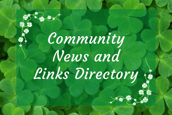Community_600x400 Irish Dancing World Community news and Directory 4 leaf clover
